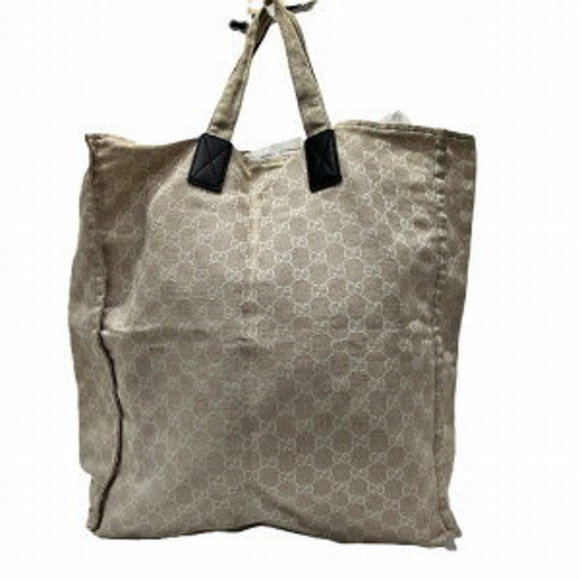 Gucci Tote GG Handbag Canvas Bag Museo - Picture 1 of 8